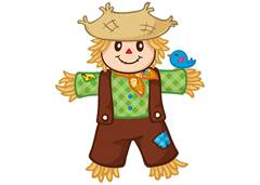 PERSONAGEM ARTICULADO ESPANTALHO ARRAIA