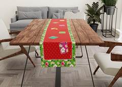 TRILHO DE MESA DE TECI 40X200CM ARRAIA