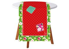 TRILHO DE MESA DE TECI 40X200CM ARRAIA