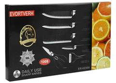 JOGO FACAS P/COZINHA METAL GL302