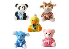 BICHO PELUCIA 18CM ANIMAIS SORTIDOS