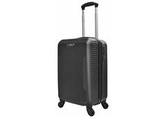 MALA C/RODA DUPLA ABS PRETO 20 YINS