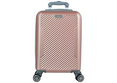 MALA C/RODA DUPLA ABS ROSA 20 YINS