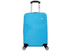 MALA C/RODA CARIOCA ABS 20 AZUL