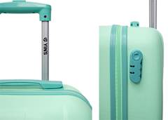 MALA C/RODA CANDY ABS 20 VERDE