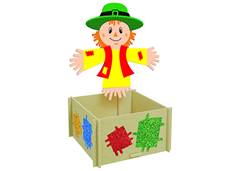 CAIXA MDF JUNINA 26X16CM ESPANTALHO