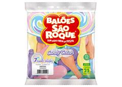 BALAO CANDY COLORS 7.0 SORTIDO C/25