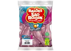 BALAO METALLIC BALLON 9.0 ROSE GOLD C/25