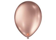 BALAO METALLIC BALLON 9.0 ROSE GOLD C/25