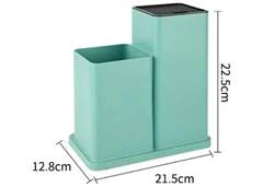 JOGO UT.COZINHA SILICONE C/18 PCS PRETO