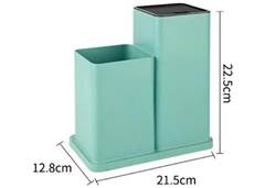 JOGO UT.COZINHA SILICONE C/18 PCS VERDE