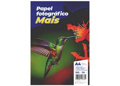 PAPEL FOTOGRAFICO A4 180G C/50F