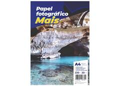 PAPEL FOTOGRAFICO A4 230G C/20F