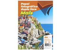 PAPEL FOTOGRAF  A4 120G C/50F DUPLA FACE