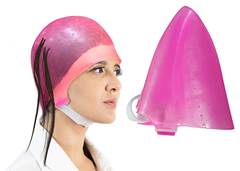 TOUCA ESPECIAL C/ VELCRO P/ REFLEXO PINK