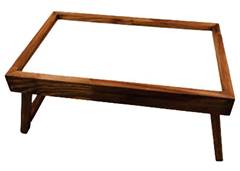 MESINHA CAFE RUSTICA 40X22CM LISA