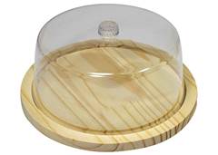 BOLEIRA NATURAL C/TAMPA 25X15CM