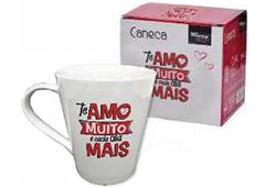 CANECA CERAMICA 300ML DIA DOS NAMORADOS