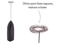 MIXER P/BEBIDA PORTATIL LYOR A PILHA AÇO