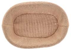 CESTA OVAL RATTAN LYOR 24X14CM FORR TECI