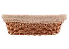 CESTA OVAL RATTAN LYOR 24X14CM FORR TECI