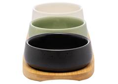CONJ PETISQUEIRAS CERAMICA LYOR C/3 32CM