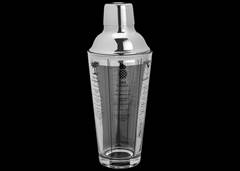COQUETEIRA VIDRO C/TAMPA AÇO 450ML LYOR