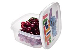 POTE QUADRADO 1,1L STITCH PLASUTIL AZ