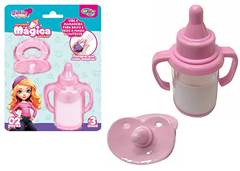 MAMADEIRA MAGICA LEITE/CHUPETA 2PC 8,5CM