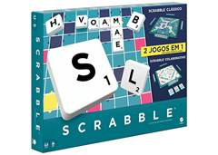 JOGO SCRABBLE TABULEIRO 2/1 4,5X26X36CM