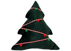 ALMOFADA ARVORE DECORADA 1PC 39X40CM VD