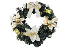 GUIRLANDA DECOR 30CM VERM/DOU/CHAMP