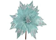 FLOR PONTAS GLITTER 16CM SORTIDA