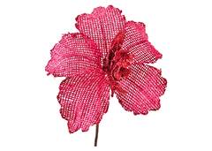 FLOR JUTA TRADICIONAL 26X23CM BEGE