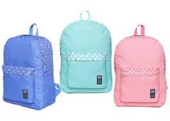 MOCHILA BASIC MESCLA 17,5' TULIPAS SORT