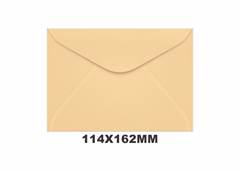 ENV.CARTA 114X162 C/100 80G SALMAO
