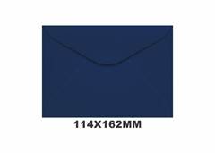 ENV.CARTA 114X162 C/100 80G AZUL ESCURO