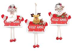 ENF PLACA PERNA GUIZO RED DOLL 4,5X14CM