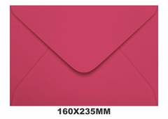 ENV.CONVITE 160X235 C/100 80G ROSA CLARO