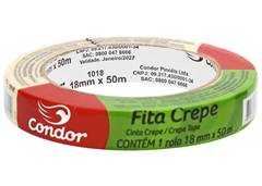 FITA CREPE P/PINTURA 18MMX50M 1018