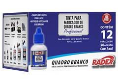 TINTA MARCADOR QD BR RADEX 20ML AZ C/12