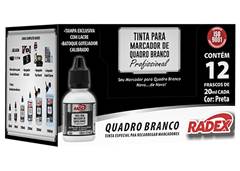 TINTA MARCADOR QD BR RADEX 20ML PT C/12