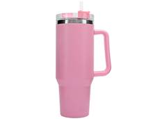 COPO TERMICO COM TAMPA 1200ML ROSA CL GL359
