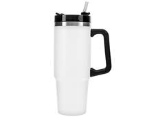 COPO TERMICO COM TAMPA 800ML BRANCO GL358