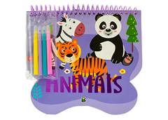 LIVRO COLORINDO AVENTURA C/ANIMAIS