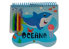 LIVRO COLORINDO AVENTURA NO OCEANO