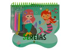 LIVRO COLORINDO AVENTURA C/SEREIAS