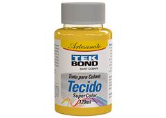 TINTA TECIDO 120ML AMARELO SMILE TPT9414