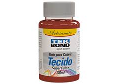 TINTA TECIDO 120ML VERMELHO TELH TPT9568