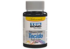 TINTA TECIDO 120ML PRETO TPT9391